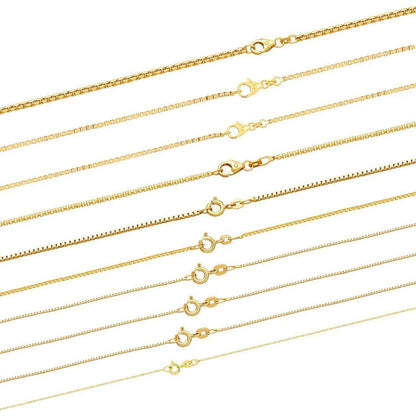 Venezianerkette Halskette  333 - 8 Karat Gold Auswahl