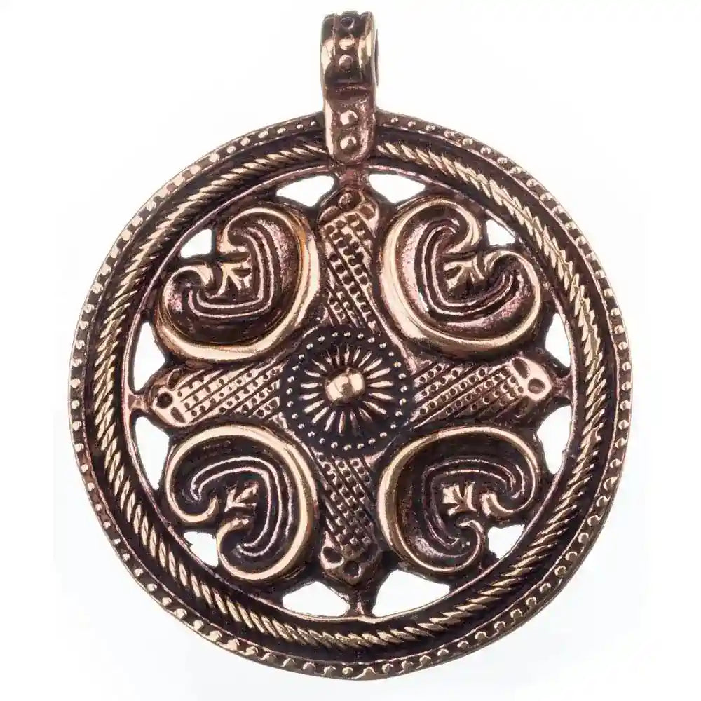 Viking 4 Elemente Wikinger Bronze Anhänger Schmuck 49x43mm