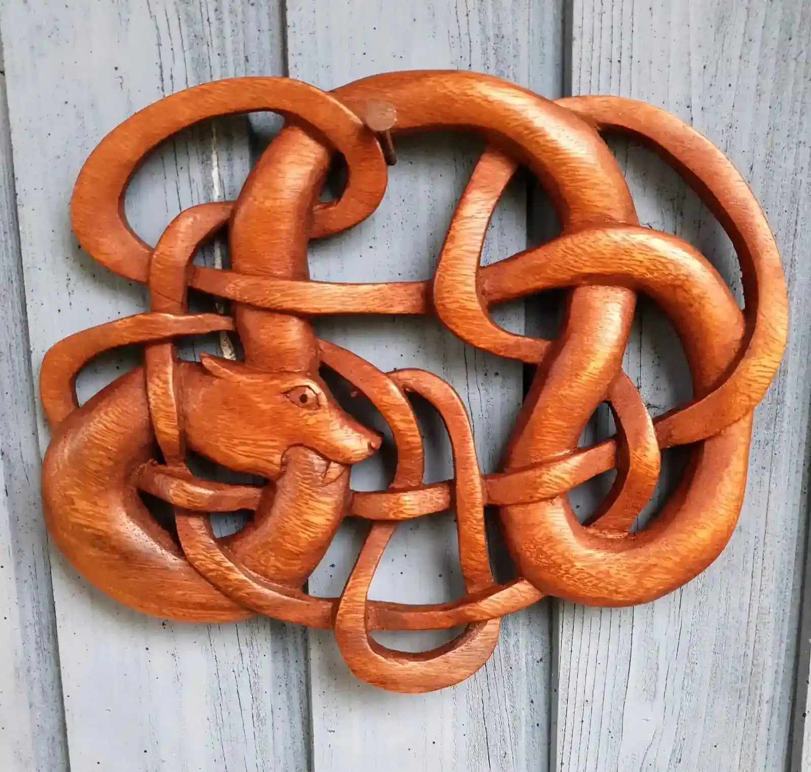 Wandbild Wandschmuck Keltischer Drache celtic dragon Hüter Schutz Wand Deko
