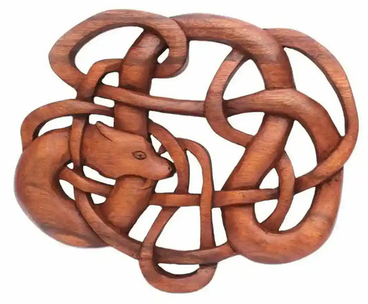 Wandbild Wandschmuck Keltischer Drache celtic dragon Hüter Schutz Wand Deko