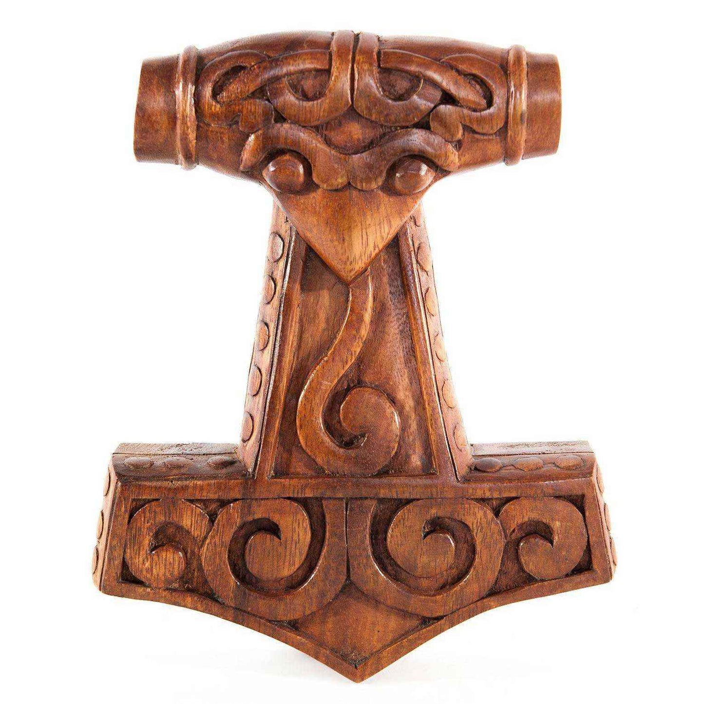 Wandschmuck Schonenhammer aus Holz Wanddekoration geschnitztes Ornament Holzbild