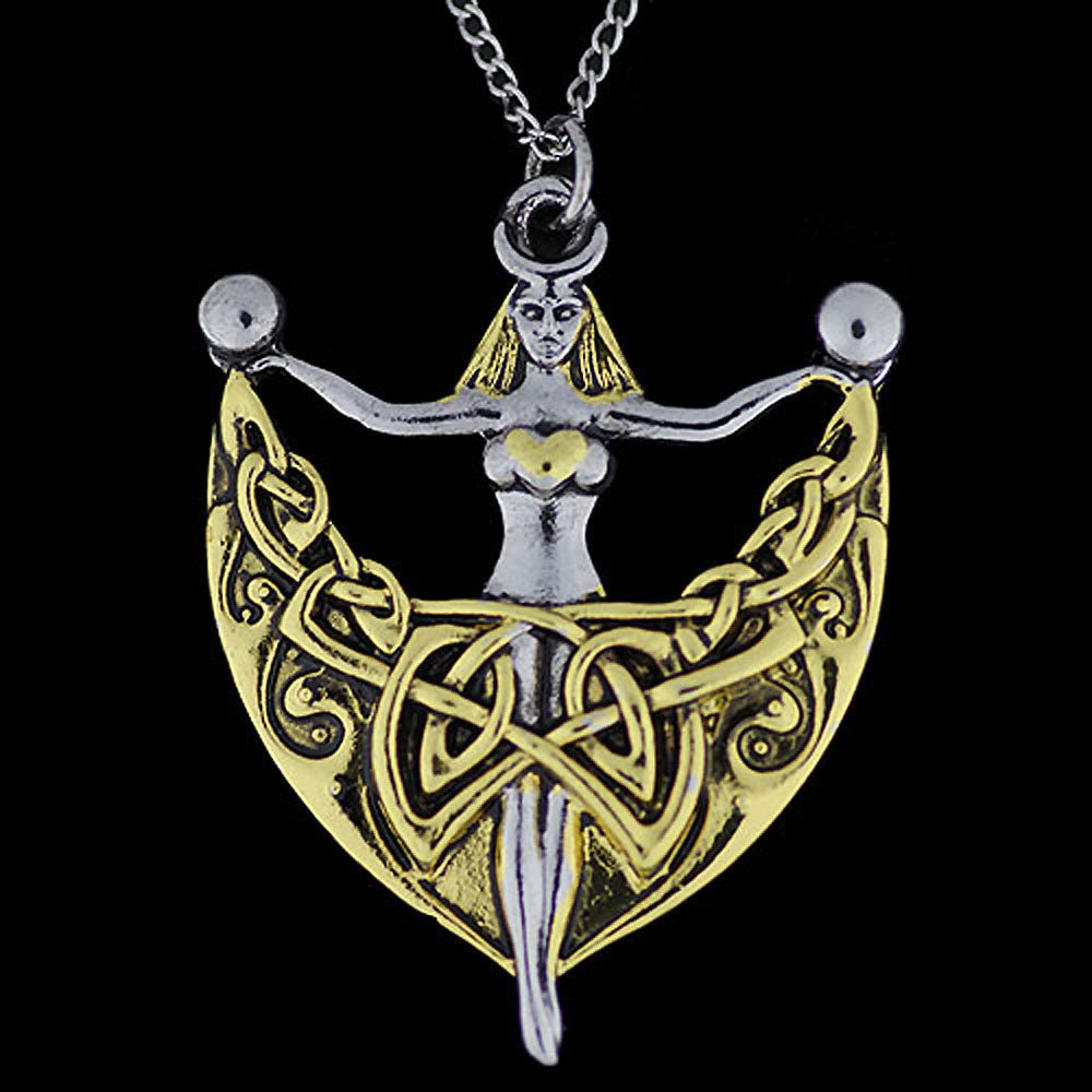 Weisheit der Danu Mythische Kelten Knoten Pentagramm Schmuck Anhänger - Firma Holzenplotz - Silberketten - Goldketten.de