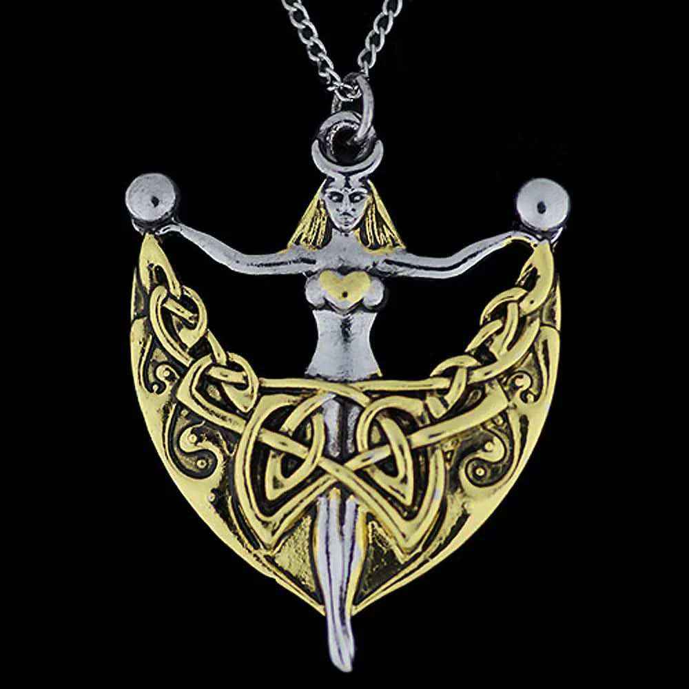 Weisheit der Danu Mythische Kelten  Knoten Pentagramm Schmuck Anhänger Amulette