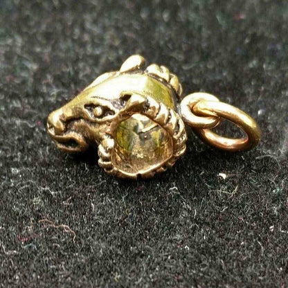 Widderkopf Anhänger Bronze Anhänger Schmuck - Sonstige Tiere - 10x20mm