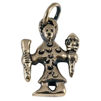 Wikingeranhänger Schmuck Anhänger Bronze - Wikinger - 29x21mm