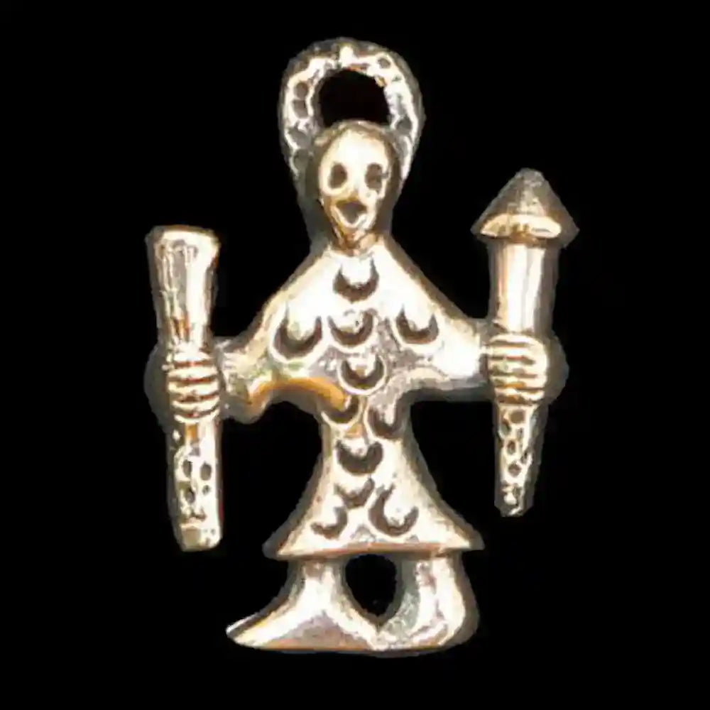 Wikingeranhänger Schmuck Anhänger Bronze - Wikinger - 29x21mm