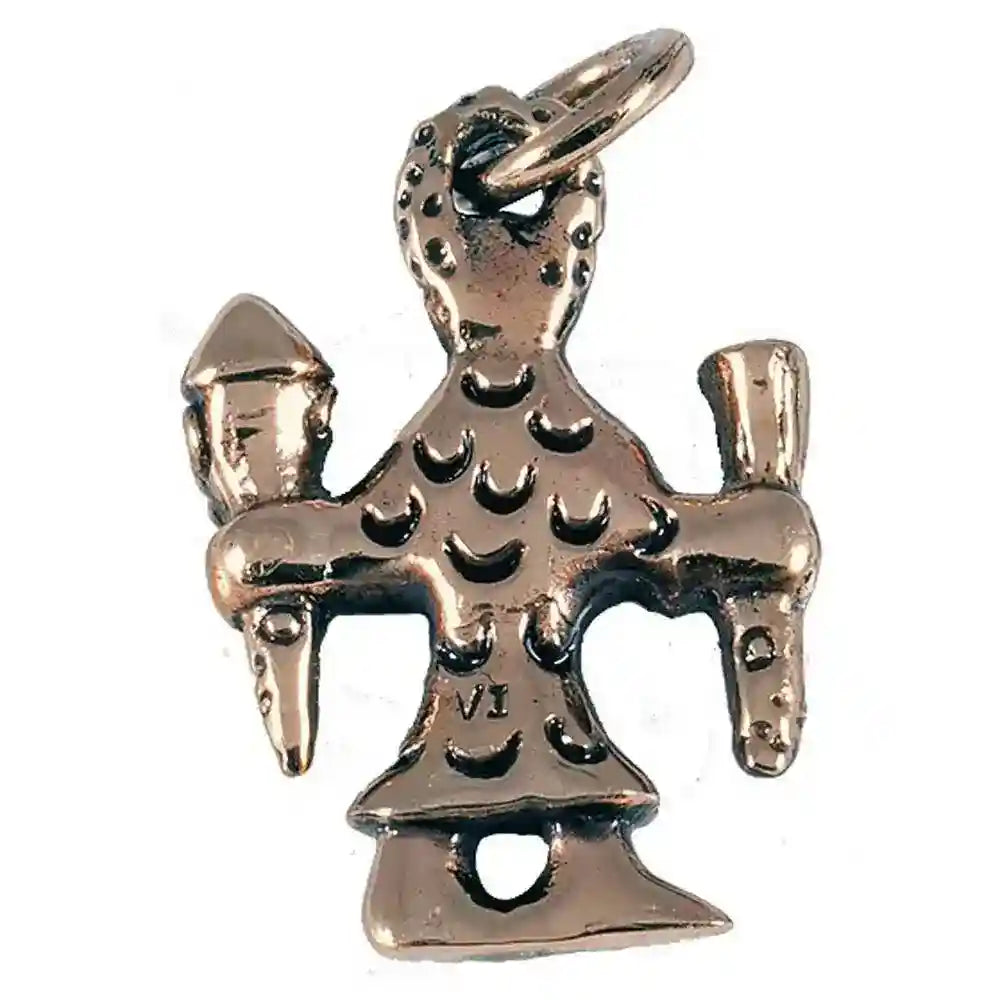 Wikingeranhänger Schmuck Anhänger Bronze - Wikinger - 29x21mm