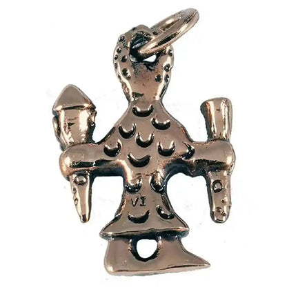 Wikingeranhänger Schmuck Anhänger Bronze - Wikinger - 29x21mm