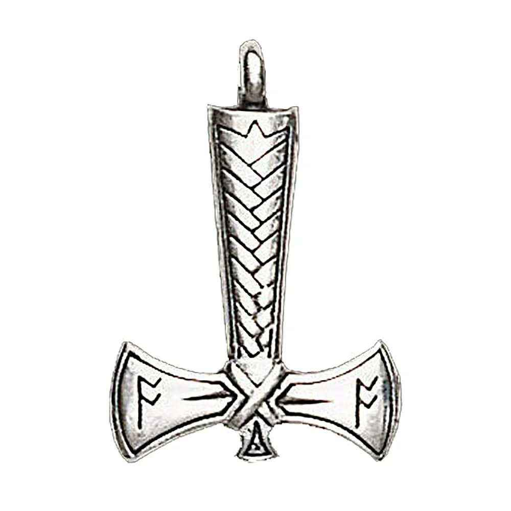 Wikingeraxt Schmuck Anhänger - Axt , Wikinger - 33x23mm