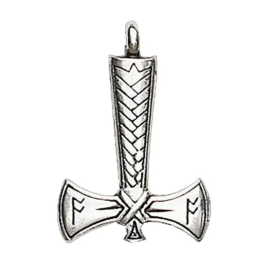 Wikingeraxt Schmuck Anhänger - Axt , Wikinger - 33x23mm - Firma Holzenplotz - Silberketten - Goldketten.de