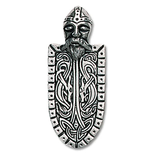 Wikingerheld Schmuck Anhänger - Wikinger - 53x21mm - Firma Holzenplotz - Silberketten - Goldketten.de