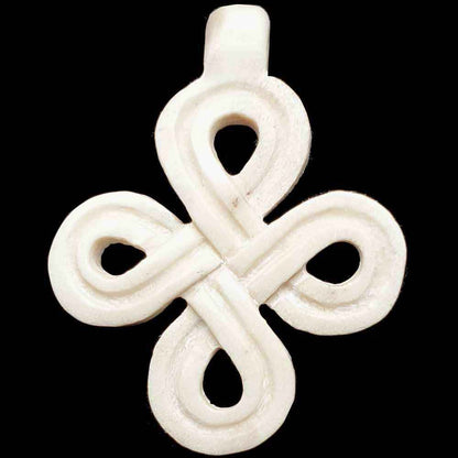 Wotanknoten Anhänger Schmuck Elchhorn Horn keltischer Knoten