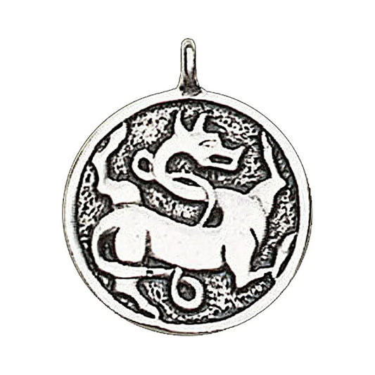 Zupackende Bestie Schmuck Anhänger - Wikinger - 30x24mm - Firma Holzenplotz - Silberketten - Goldketten.de