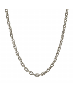 1,2 mm 925 Sterlingsilber Ankerkette diamantiert massiv Silber hochwertige Halskette - Länge nach Wahl