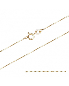 0,7 mm 585 - 14 Karat Gold Halskette Venezianerkette massiv Gold hochwertige Goldkette  - Länge nach Wahl