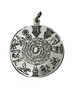 23.95 Stein von Susa Schmuck Anhänger versilbert 30mm 922-WOM120Vs SIGO2023