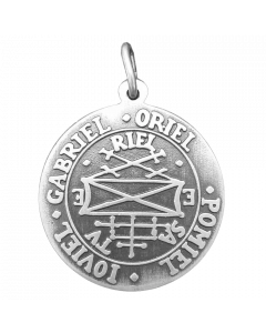 49.95 Amulett der vier Erzengel Silber Anhänger Schmuck Gabriel Oriel Ioviel 922-WOM144Si Engel und Elfen Anhänger aus Silber
