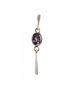65.95 Simplistic, Armreifen mit Stein Amethyst 925-Silber 948-7019AM Armschmuck für Damen