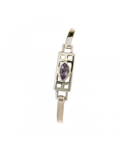 59.95 Mackintosh, Armreifen 925er Silber mit Stein Amethyst 948-7125AM Armschmuck für Damen