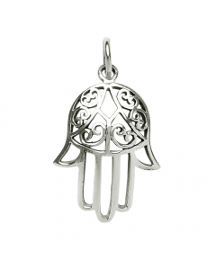 19.95 Hand der Fatima Schmuck Anhänger 925er Silber 27x13mm 902-AHSS-035