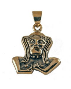 28.95 Muttergöttin Göttin Keltisches Bronze Amulett Anhänger Schmuck Celtic 949-CP75-Bronze Keltische Anhänger