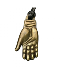 9.95 Glückshand aus Bronze Anhänger Schmuck 908-BRO37 Halbedelmetall