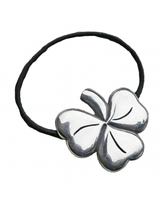18.95 Irisches Kleeblatt - Haargummi Schmuck 3,8 x 3,8 cm 909-HB7 Haarschmuck
