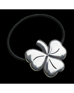 18.95 Irisches Kleeblatt - Haargummi Schmuck 3,8 x 3,8 cm 909-HB7 Haarschmuck