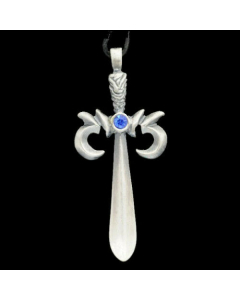 12.95 Herkules Schwert Anhänger Schmuck - Waffen - 927-ARTE2 Halbedelmetall