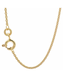 143.95 Echt Goldkette Ankerkette rund Breite 1,3 mm - 333-8 Karat Gold 907.P003.0135-SET-PL Goldketten