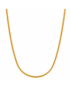 707.95 Goldkette Schlangenkette Breite 0,9mm - 750-18 Karat Gold 907.P007.44009-SET Goldketten
