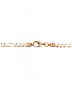 3136.95 Goldkette Figarokette Breite 3,4mm - 750-18 Karat Gold 907.P007.371055-SET Goldketten