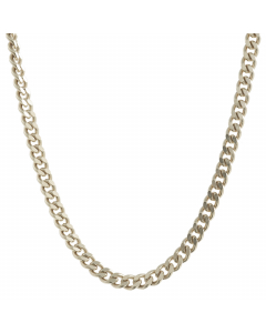 856.95 Goldkette Panzerkette Länge 55cm -Breite 1,7mm - 585-14 Karat Weißgold 907.P115.1150.501.55.0.BIL2 Ketten aus Weißgold gemischt