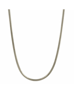 258.95 Goldkette Schlangenkette Länge 42cm - Breite 0,8mm - 333-8 Karat Weißgold 907.P013.44108.501.42.0.BIL2 Ketten aus Weißgold gemischt