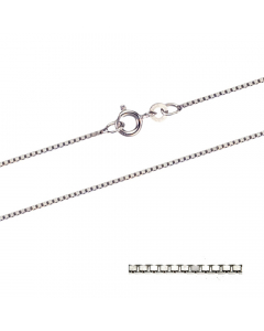 1064.95 Venezianerkette Länge 50cm - Breite 1,4mm - 585-14 Karat Weißgoldkette 907.P115.7915.501.50.0.BIL2 Ketten aus Weißgold gemischt