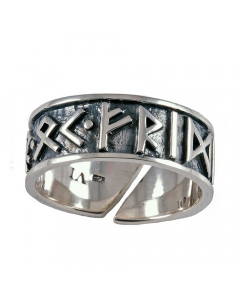 48.95 Runenring maxi Silber Sterlingsilber verstellbar Größe “maxi” ca. 65-7 949-VR28S-M SIGO2023