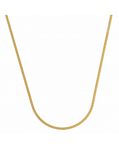 196.95 Goldkette Panzerkette Länge 55cm - Breite 0,8mm - 585-14 Karat Gold 907-PG-585-08-55-EAG2 Damenketten 585 - 14 karat Gold