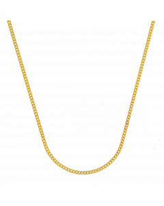 152.95 Goldkette Panzerkette Länge 60cm - Breite 1,1mm - 333-8 Karat Gold 907-PG-333-11-60-EAG2 Damenketten 333 - 8 Karat Gold