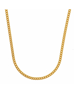 476.95 Goldkette Panzerkette Länge 70cm - Breite 1,2mm - 585-14 Karat Gold 907-PG-585-12-70-EAG2 Damenketten 585 - 14 karat Gold