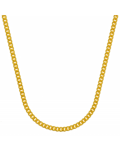 302.95 Goldkette Panzerkette Länge 55cm - Breite 1,6mm - 333-8 Karat Gold 907.P003.1145.1.55.0.EAG2 Damenketten 333 - 8 Karat Gold