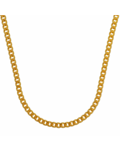 1038.95 Goldkette Panzerkette Länge 50cm - Breite 1,7mm - 750-18 Karat Gold 907-PG-750-17-5017-EAG2 Damenketten 750 - 18 Karat Gold