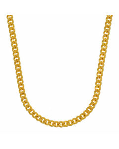 938.95 Goldkette Panzerkette Länge 50cm - Breite 2,1mm - 585-14 Karat Gold 907-PG-585-21-50-EAG2 Damenketten 585 - 14 karat Gold