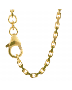 785.95 Ankerkette diamantiert Länge 70cm - Breite 1,8mm - 333-8 Karat Gold 907.P003.507.13.70.0.BIL2 Damenketten 333 - 8 Karat Gold