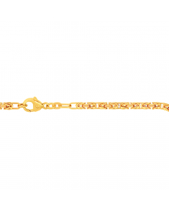 835.95 Goldkette Königskette Länge 18,7cm - Breite 2,8mm - 333-8 Karat Gold 907.P003.25128.23.18.7.BIL2 Königsketten aus Gold und Silber