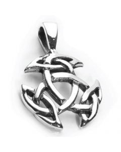 17.95 Celtic offene Dreifalt sehr klein Anhänger Silber Dreifalt 22x15mm 900-AC50 SIGO2023
