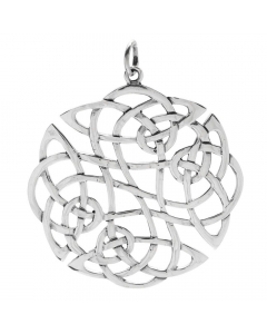 42.95 Celtic XL Schmuck Anhänger 925er Silber - Keltische Knoten - 46x42mm 900-AC59 Keltische Anhänger