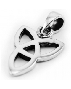 16.95 Keltischer Knoten Schmuck Anhänger 925er Silber 21x11mm 900-AC64 Keltische Anhänger