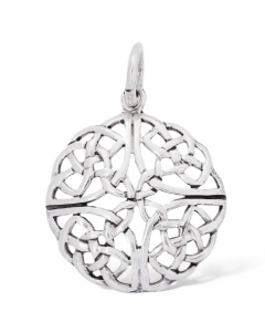 20.95 Keltischer Knoten Schmuck Anhänger 925er Silber Durchmesser 20mm 900-AC72 Keltische Anhänger