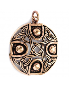 15.95 Bronzeanhänger Ancient Celtic Cross Schmuck 45x35mm 900-ACB40 Keltische Anhänger
