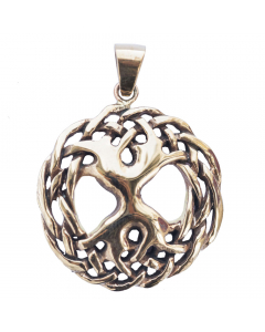 14.95 Keltenanhänger Weltenesche Bronze Yggdrasil Schmuck Pflanzen Sonstige 900-ACB85 Keltische Anhänger